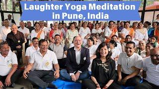 Laughter Yoga Meditation and Silence at Navchaitanya Laughter Club, Pune