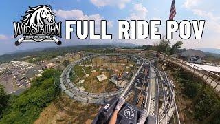 The Wild Stallion Mountain Coaster Full Ride POV | Skyland Ranch Sevierville, TN