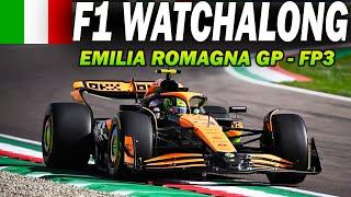  F1 Watchalong - EMILIA ROMAGNA GP - FP3 - with Commentary & Timings