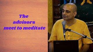 28th Dec. '24 | H.G. Prem Gauranga Prabhu | The advisors meet to meditate | ISKCON Chowpatty Mumbai.