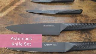 Astercook Knife Set Review | Dishwasher Safe, German Stainless Steel Knife Block Set