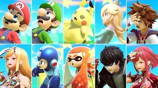 Super Smash Bros. Ultimate - All Characters Dizzy Animations (DLC Included)