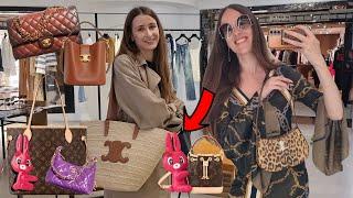 HOTTEST NEW BAGS  LONDON Luxury Shopping | CHANEL, CELINE, DIOR, LV, YSL, FENDI & FERRAGAMO 