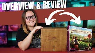 Viticulture World | Board Game expansion & Wine Crate Overview and Review