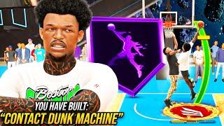 My 6'9 "DIMING INTERIOR SCORER" is a CONTACT DUNK MACHINE on NBA 2K24..