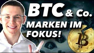 Bitcoin, Ethereum & Co.: Die wichtigsten Marken im Check!