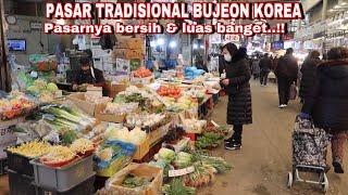 RAMAINYA PASAR TRADISIONAL DI KOREA SAAT WINTER - LIHAT CARA ORANG KOREA BELANJA