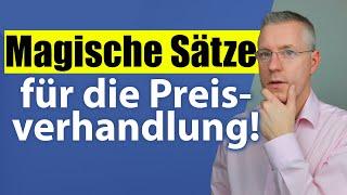 Durchsetzen bei der Preisverhandlung! 4 einfache Tipps für mehr Erfolg bei schwierigen Kunden