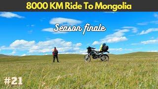 THIS IS IT. 8000 KM Solo Ride to MONGOLIA | EP 21 #silkroadtrip