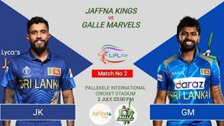 JK VS GM Fantasy Dream11 Prediction, JK VS GM 2024, JK VS GM Lanka Premier league T20 Match Today