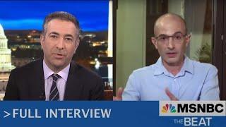 FULL INTERVIEW: Ari Melber & Yuval Noah Harari on MSNBC’s The Beat (November 2023)