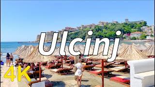 Ulcinj Montenegro 4K Walking Tour - June 2024