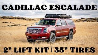 2008 Cadillac Escalade ESV 2" Lift Kit | 35" Tires | Bilstein 5100 Shocks | H2 Coils |