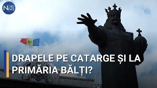 Drapele pe catarge și la primăria Bălți?