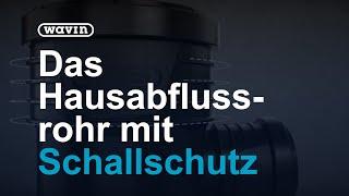 Wavin SiTech+ - Hausabflussrohr mit Schallschutz | Wavin