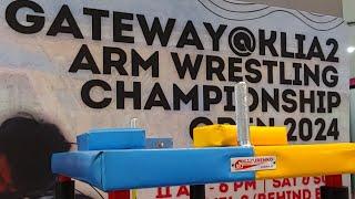 Armwrestling Gateway@KLIA2 right hand P2