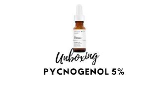 UNBOXING THE ORDINARY PYCNOGENOL - MY FAVOURITE  ANTIOXIDANT! |  DECIEM CHAT ROOM  #shorts