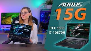 Good Job Gigabyte - Aorus 15G Review (105W RTX 3080, i7-10870H, 32GB, 240Hz FHD IPS)