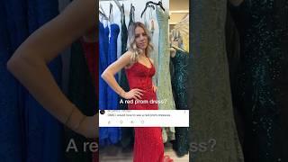 Wait… Did You Say A Red Prom Dress ? Yes,  we have it at Marlas Fashions