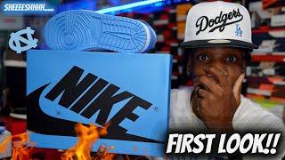 PURE HEAT WILL THIS BE THE FIRST JORDAN 1 IN A WHILE TO FLY OFF SHELVES JORDAN 1 UNC TOE FIRST LOOK!