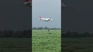 Fly Jinnah A320 | Smooth Landing | #shortvideo #youtube