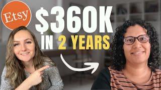 Her Simple Strategy To Her First $100k Profit On Etsy!