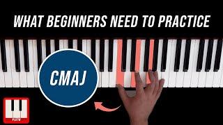What Beginners Should be Practicing on Piano
