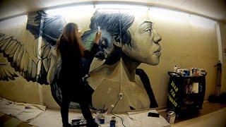 The Making of a Tunnel Mural