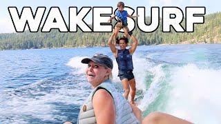 ️ WARNING ️ These Wake Surfing Tricks are ONLY for Professional 7 Year Olds
