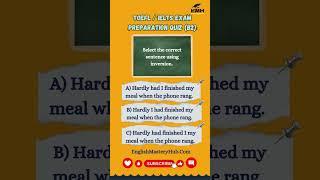 Preparing for TOEFL or IELTS?  #short #free #english
