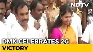 Back In Chennai After 2G Verdict, A Raja And Kanimozhi Meet Karunanidhi