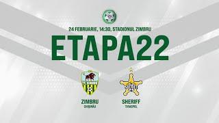 LIVE: DIVIZIA NAȚIONALĂ,Etapa 22  FC ZIMBRU   - FC SHERIFF  24.02.2021, 14:30