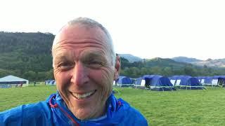 John Kynaston at the Dragon's Back Campsite Day 1