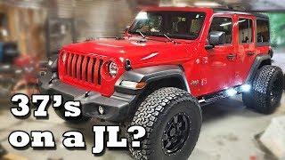 Will 37" Tires Fit on a Jeep Wrangler JLU?