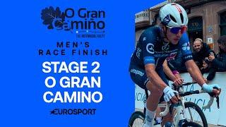 SPECTACULAR PERFORMANCE!  | Men's Stage 2 Final KM's O Gran Camino 2025 | Eurosport Cycling