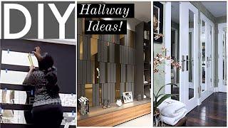 DIY ikea home SEE HOW SHE Changed Her HALLWAY With This SIMPLE Trick!