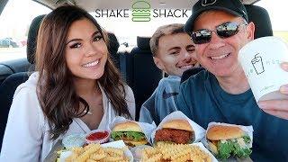 SHAKE SHACK MUKBANG | Steph Pappas