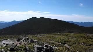 Mt Guyot hiking from West Bond north on the Bondcliff trail