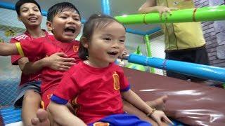 Activities for kids and ABCkidTV Misa at Indoor playground Family Fun for children