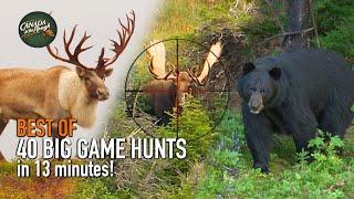 40 Canadian Hunts in 13 Minutes! (BEST OF HUNTING Compilation)
