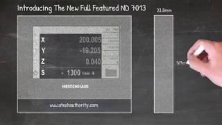 HEIDENHAIN ND 7013 Replaces All Other Readouts