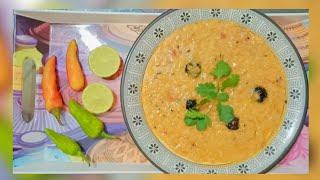 Masoor Ki Dal Recipe || Easy Made At Home || Zaiqa With Zarlasht‍