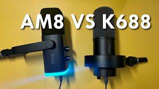 Fifine AM8 vs Fifine K688 (short and simple)