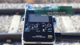 Sony PCM D100 Audio Test - Train