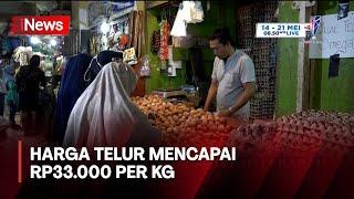 Harga Telur Meroket Pascalebaran