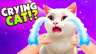 I Adopted a CAT That Won't Stop CRYING! - Cat Cafe VR
