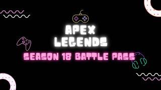 Apex Legends Season 18 Battle Pass with NO commentary #apexlegends #battlepass #gaming