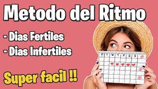  METODO DEL RITMO Calendario; como calcularlo