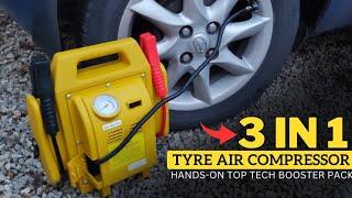 Jump Starter Power Pack Review & Tyre Inflator All-in-One!