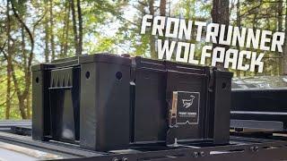 Best overland storage crate! Wolfpack cargo box by Frontrunner.